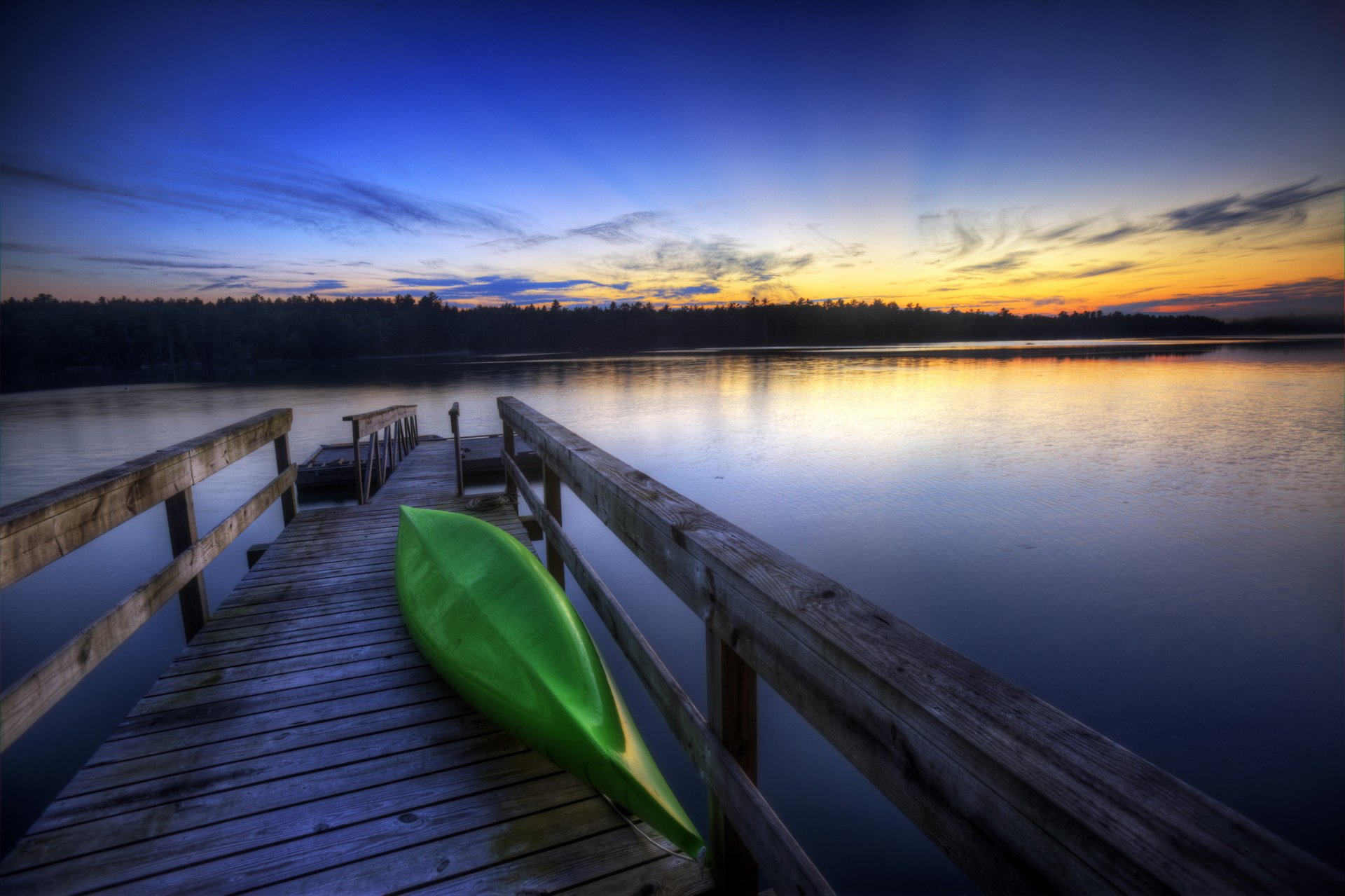 water pier kayak