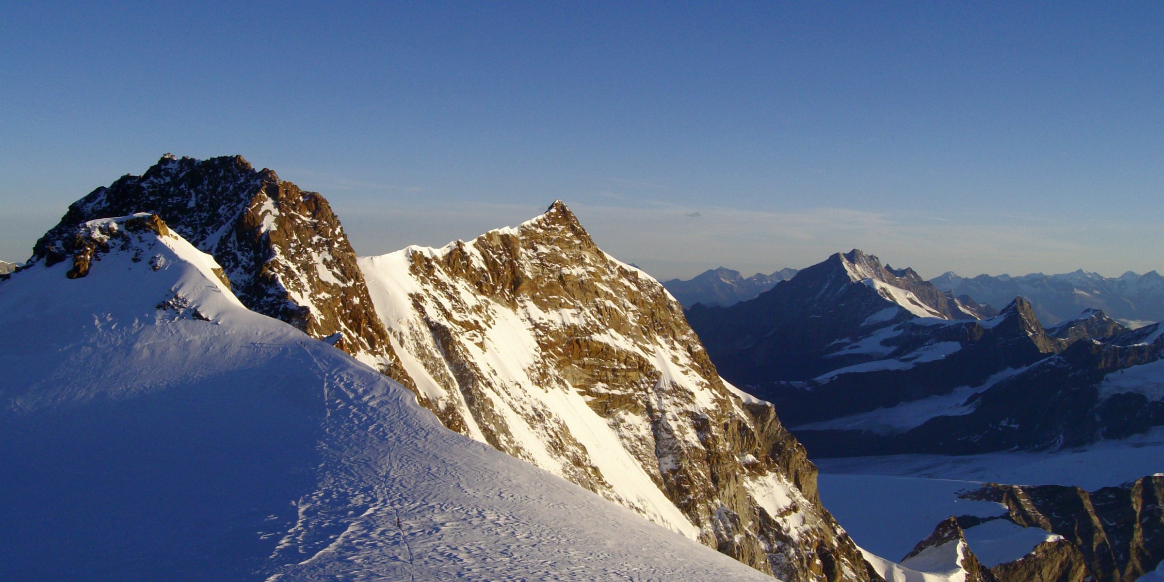 nature landscape snow mountain rock winter frost cool top