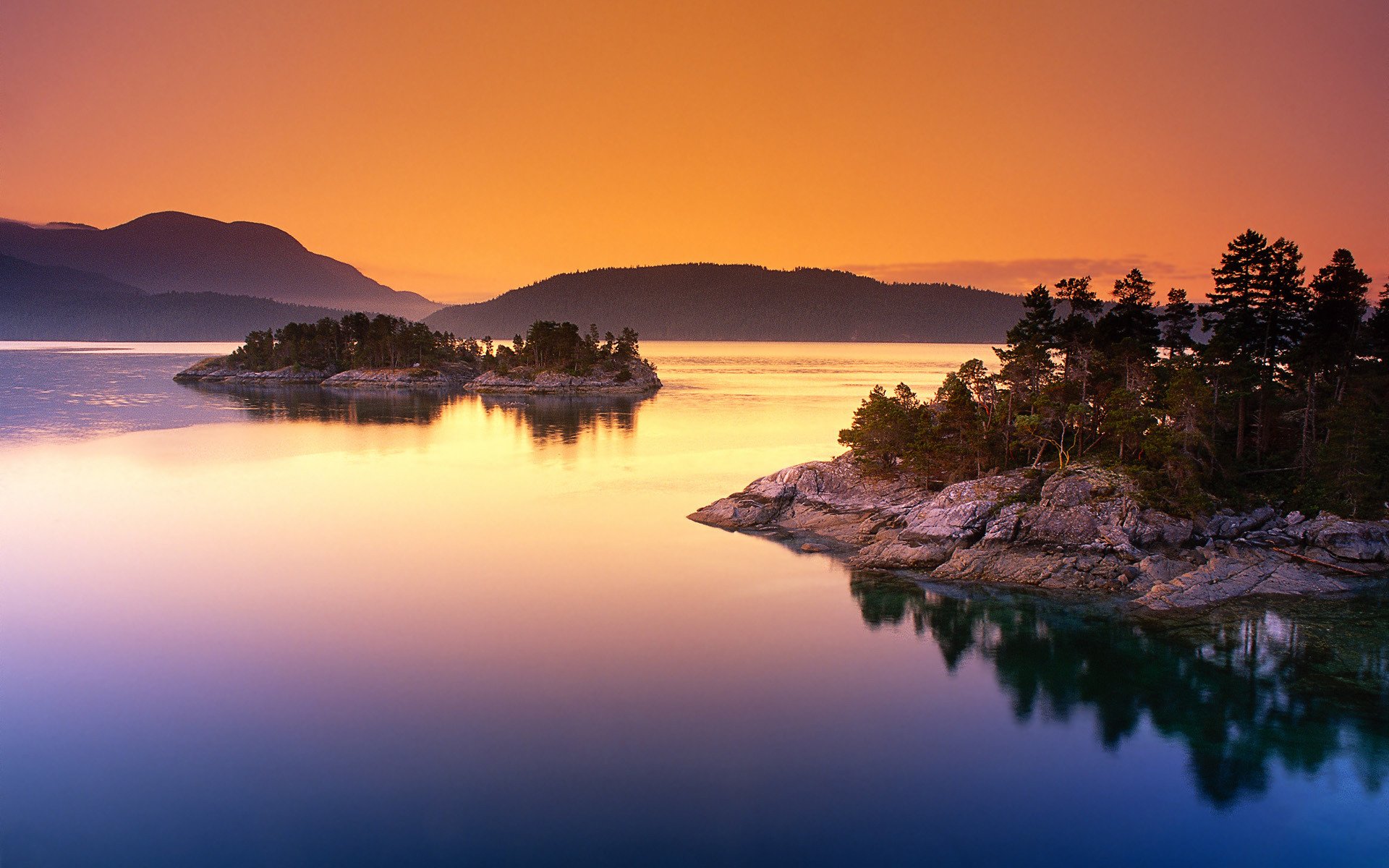 canada lago isola