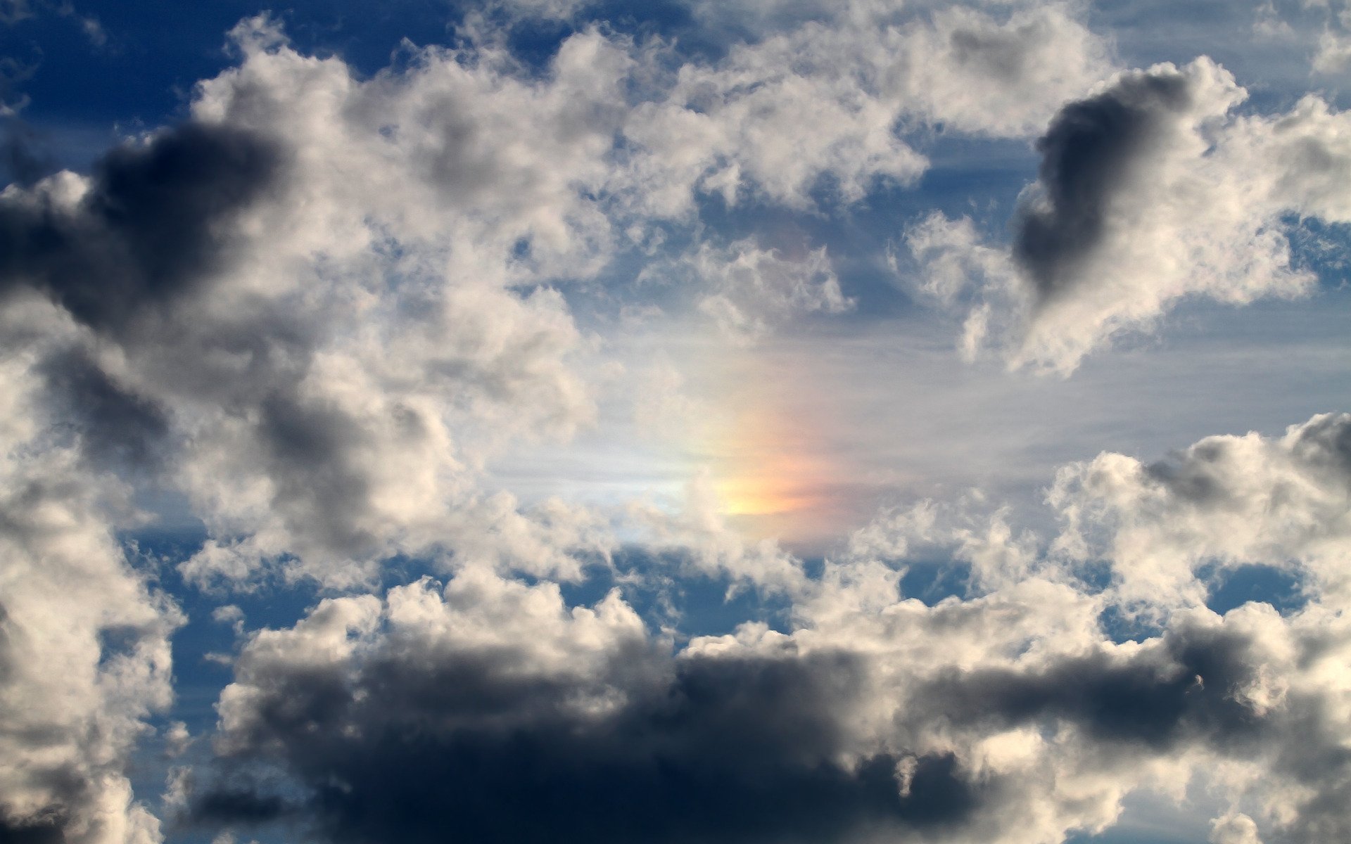 landscape clouds sky beauty height sun light