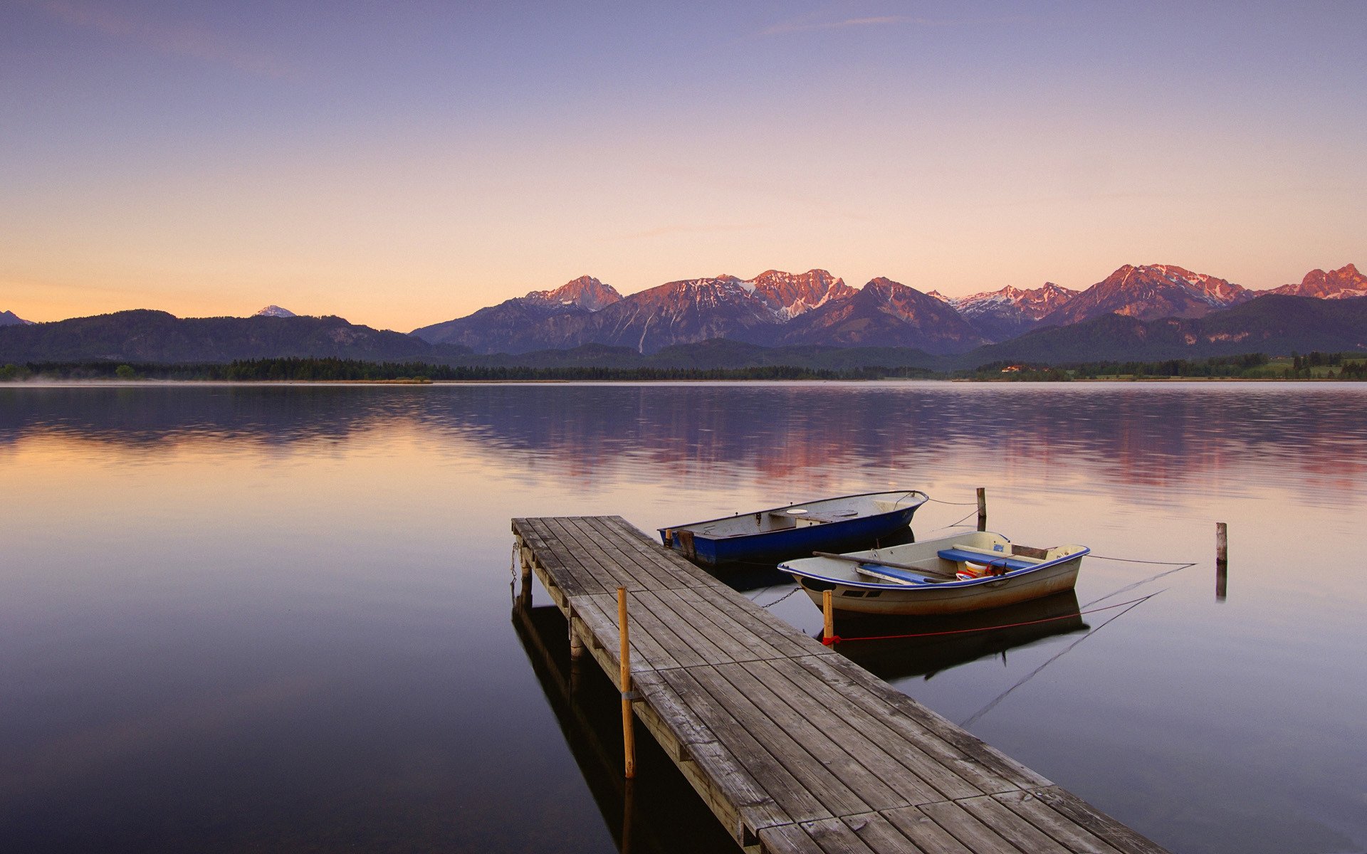 allemagne lac bateaux