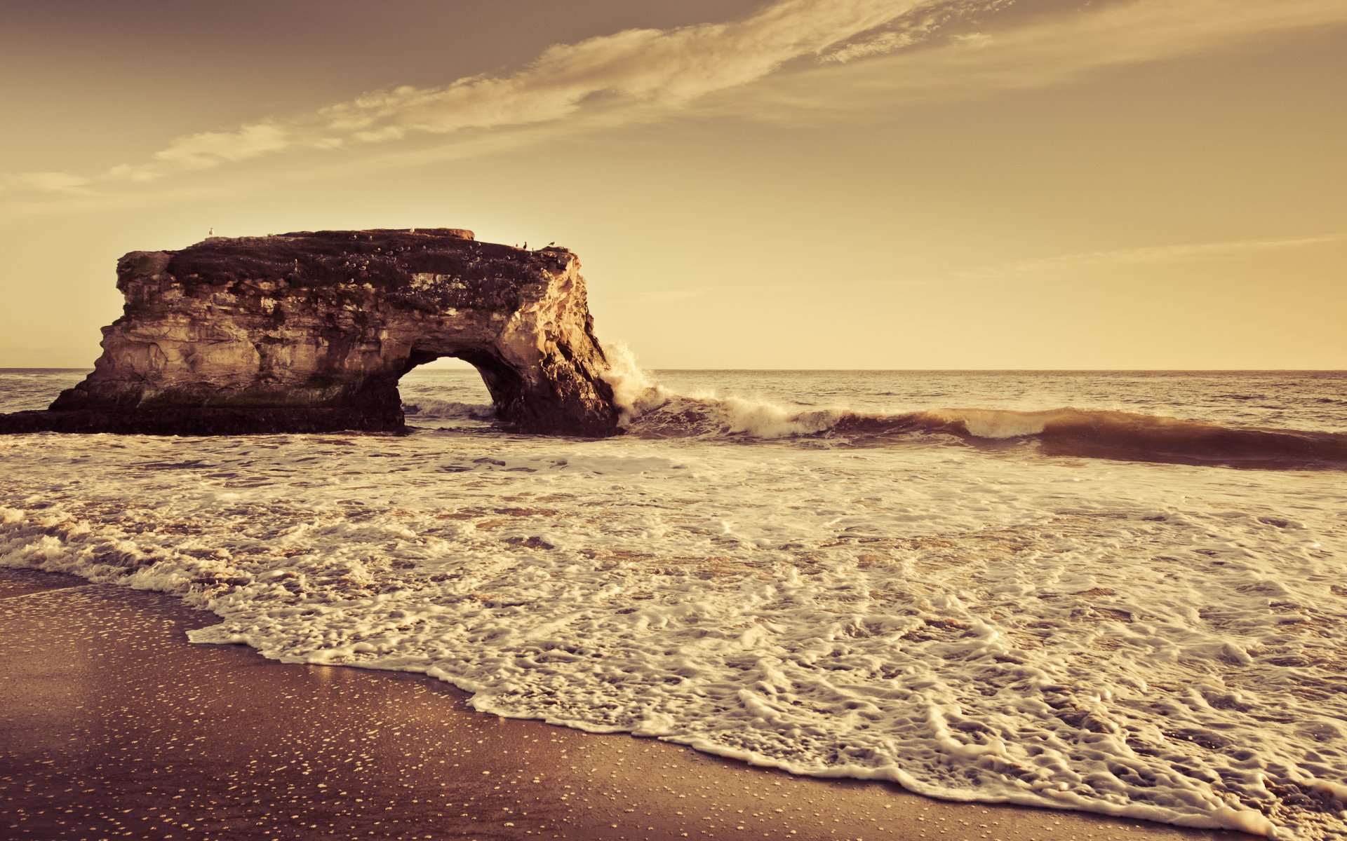 paisaje mar agua océano piedra piedras roca rocas arco arcos costa costa arena playas ola olas fotos del mar