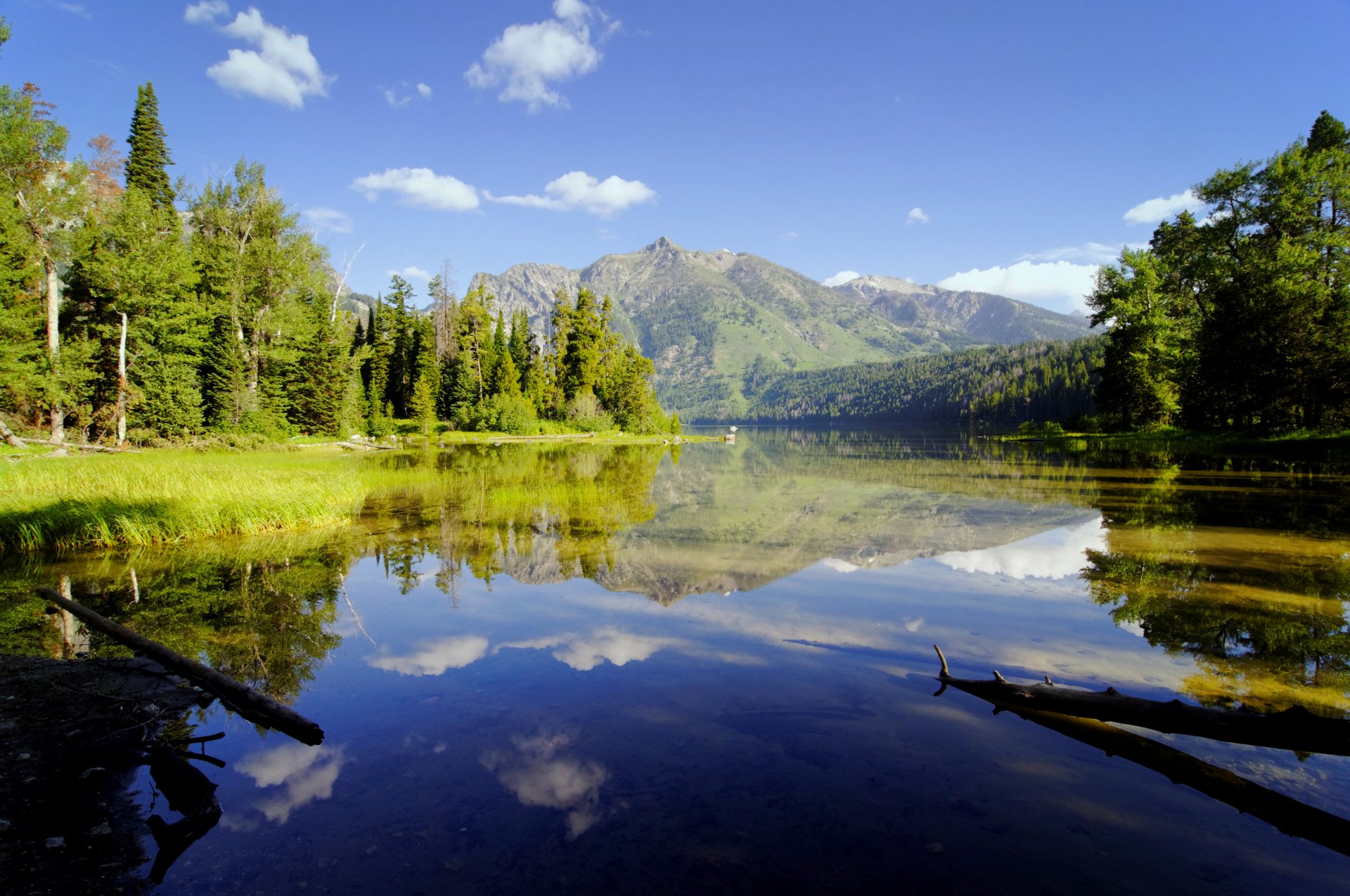 mountain sky river