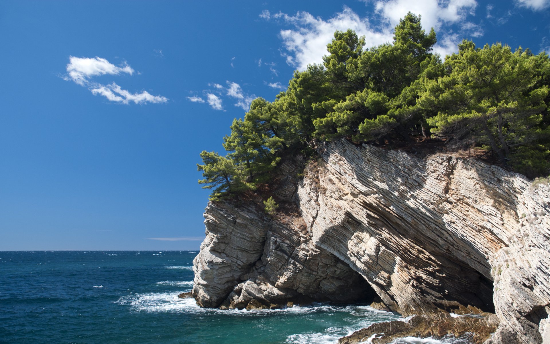 kroatien petrovac felsen