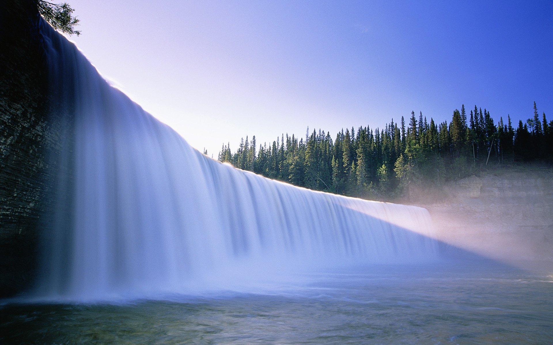 wasserfall wasser natur