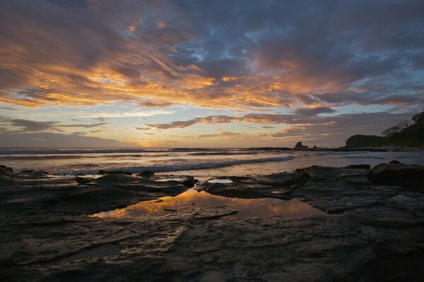 Gorgeous view on the seashore