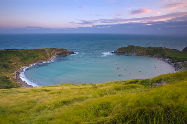 A bay in the sea. The place of dreams