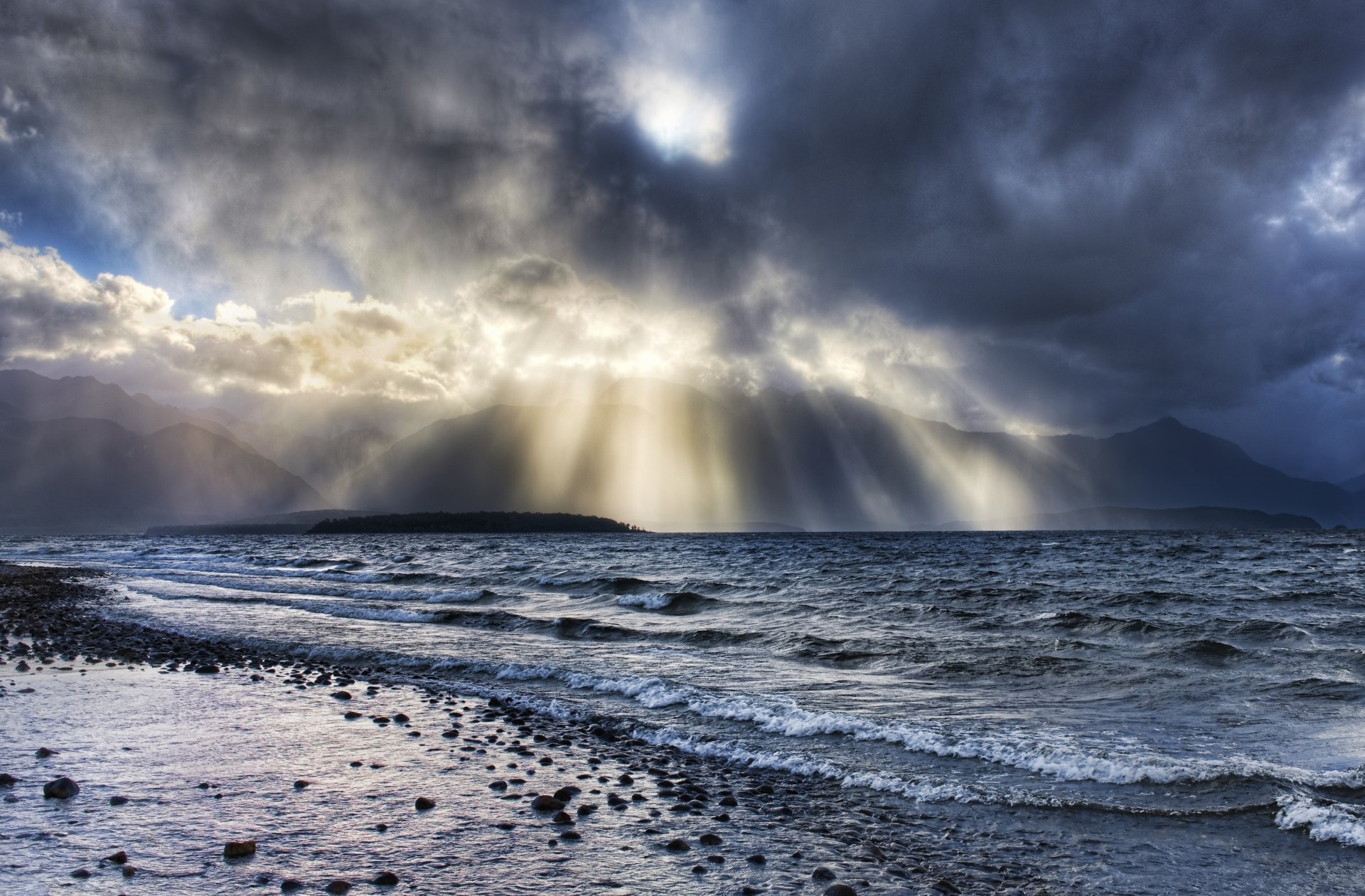 nature landscape sea beach