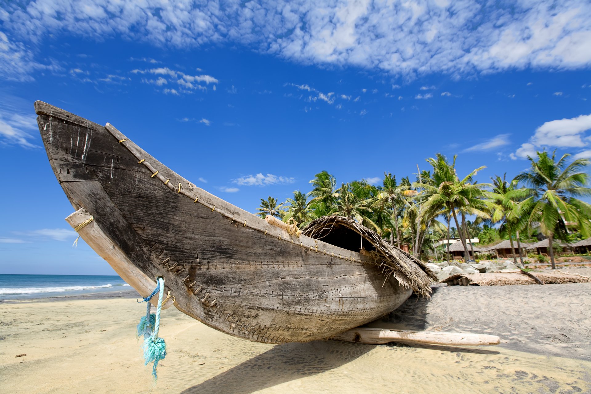 landscape paradise summer hawaii sea ocean water beach shore coast sand boat tropical paradise view summer