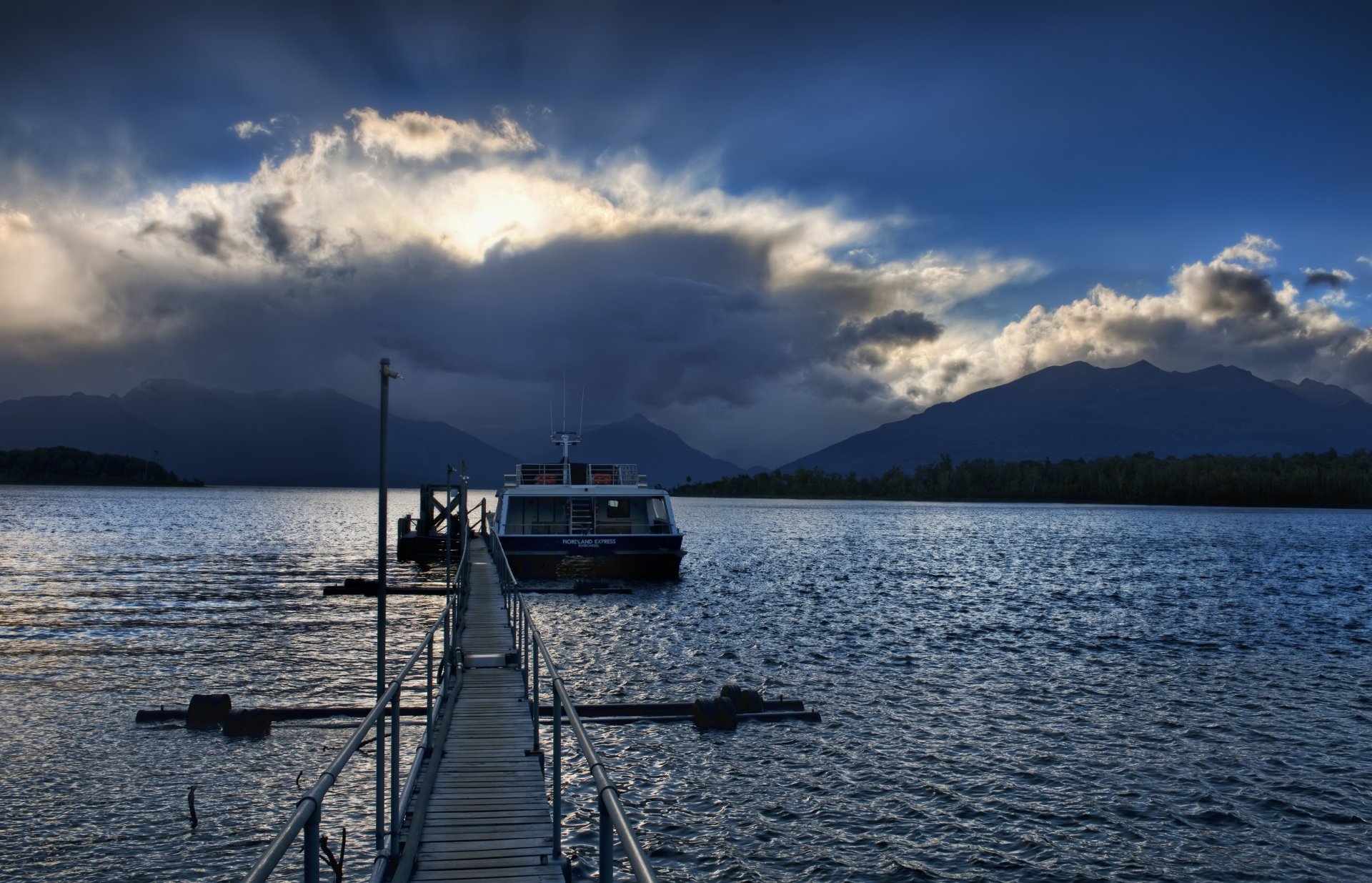 landschaft schiff boot boot yacht meer wasser