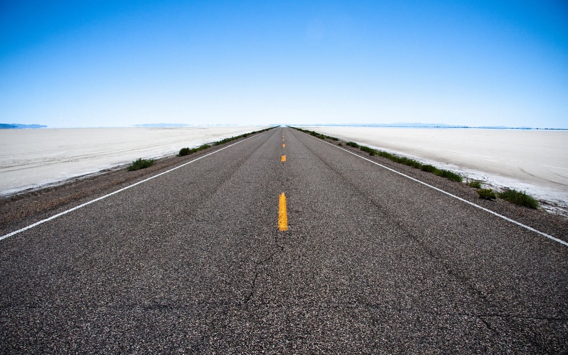 roads landscape sky path highway