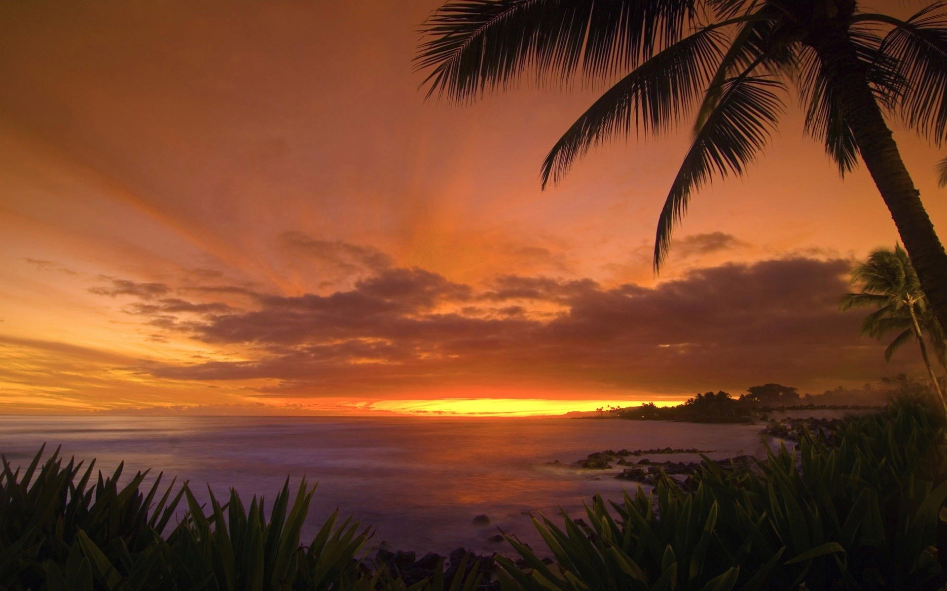 paisaje mar isla cielo