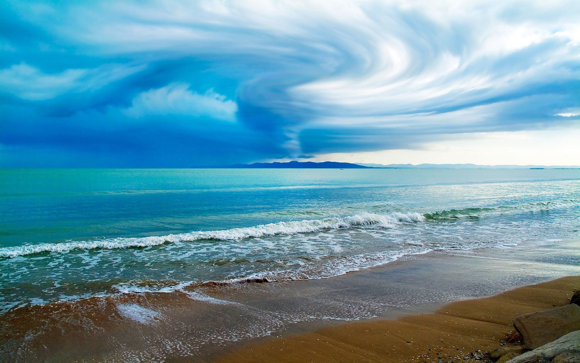 spiaggia cielo sabbia vacanza