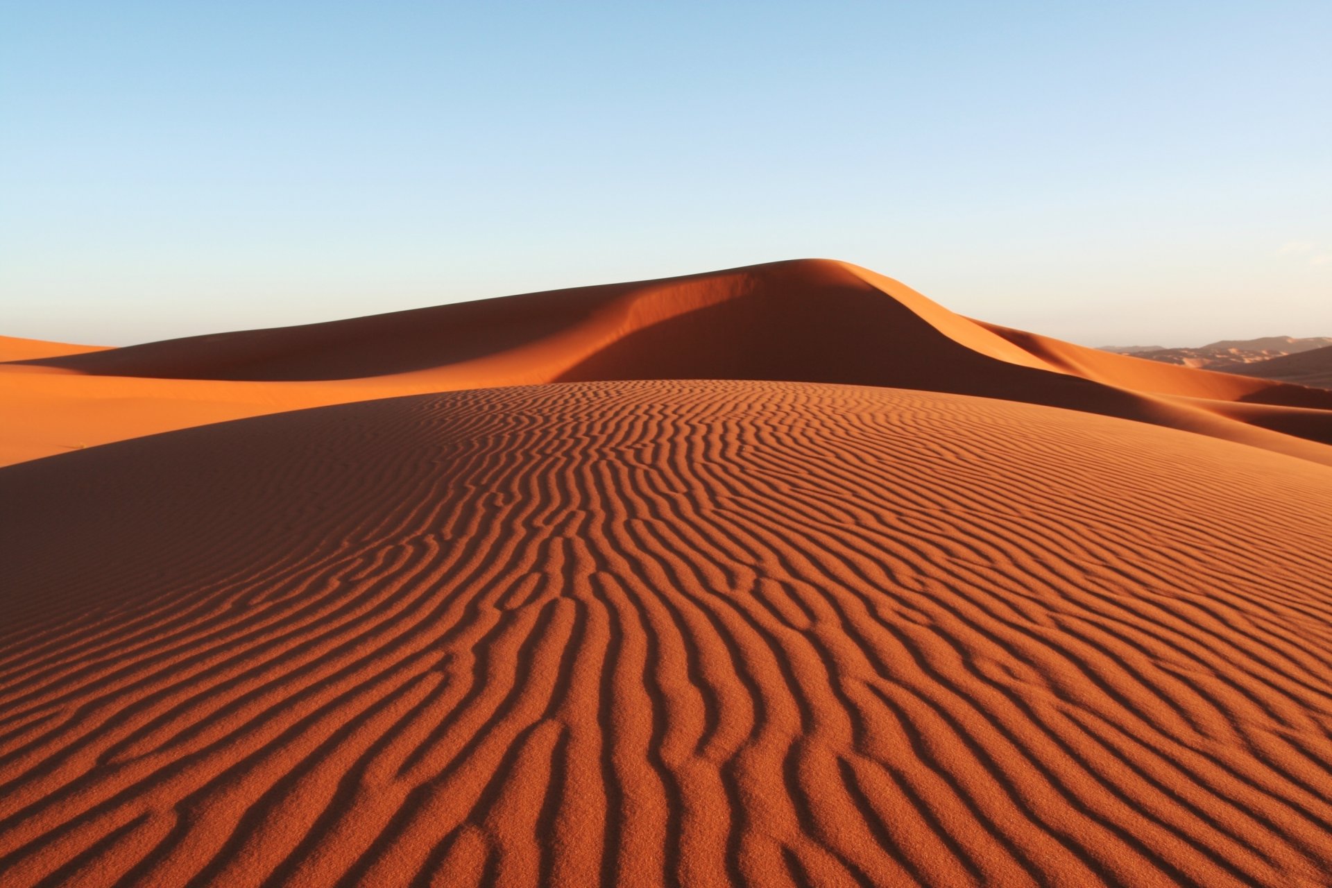 désert sable ciel été chaleur désert été