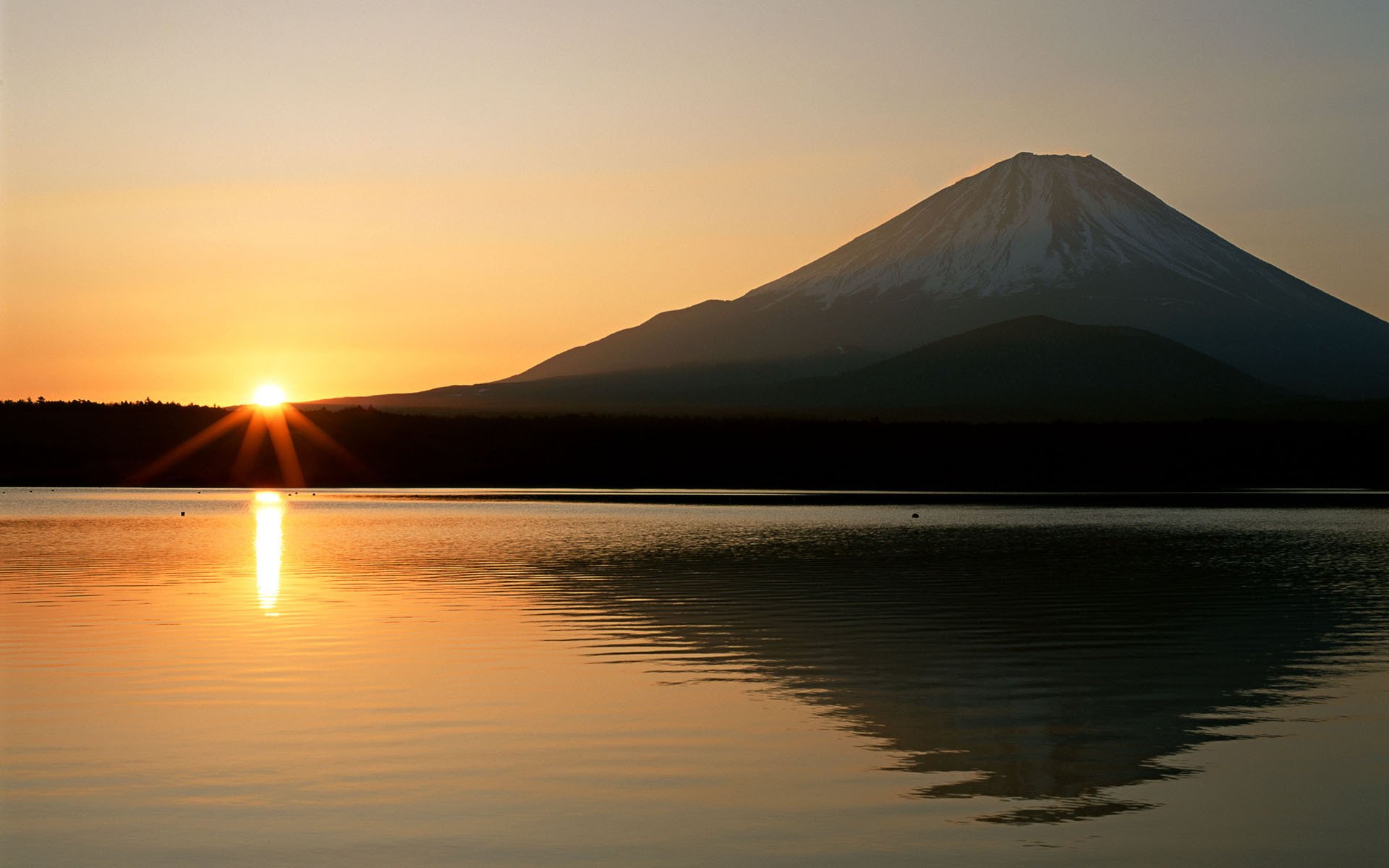 montaña río amanecer costa