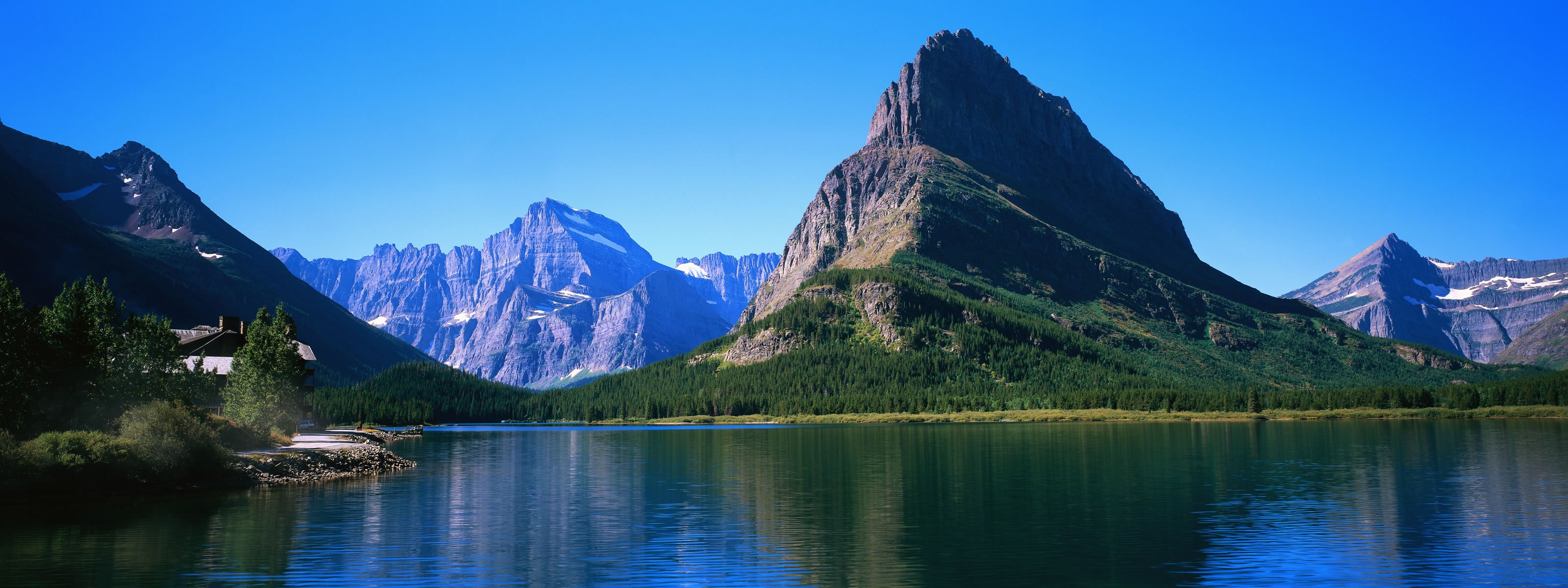 lac eau montagne ciel