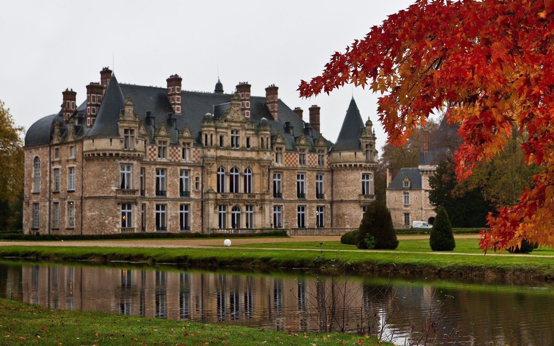 sergey anteil schloss fluss ahorn park