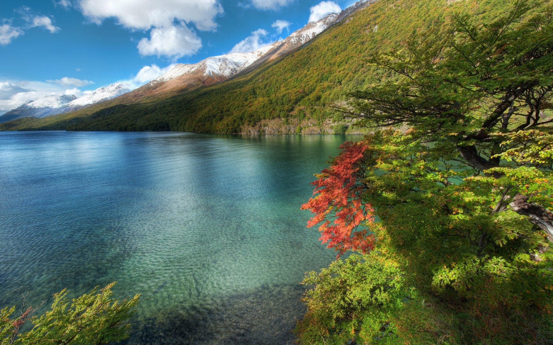 paysage montagne océan mer eau