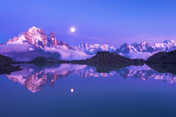 Paysages montagneux des Alpes en France