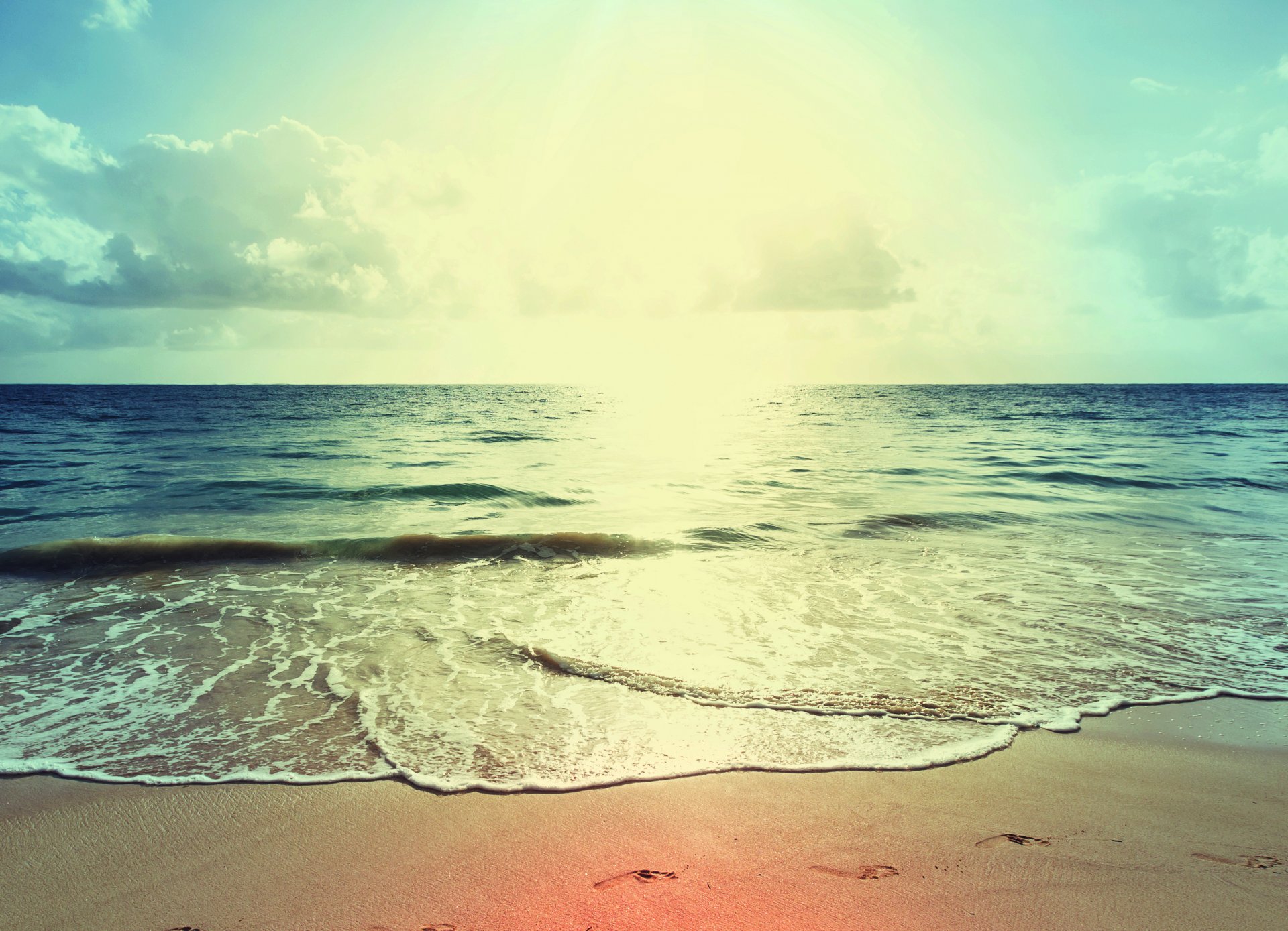 tramonto spiaggia mare spiaggia paradiso tropicale sabbia