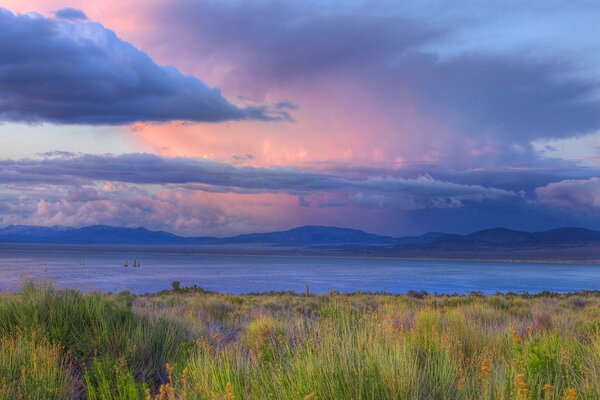 A landscape as delicate as flowers