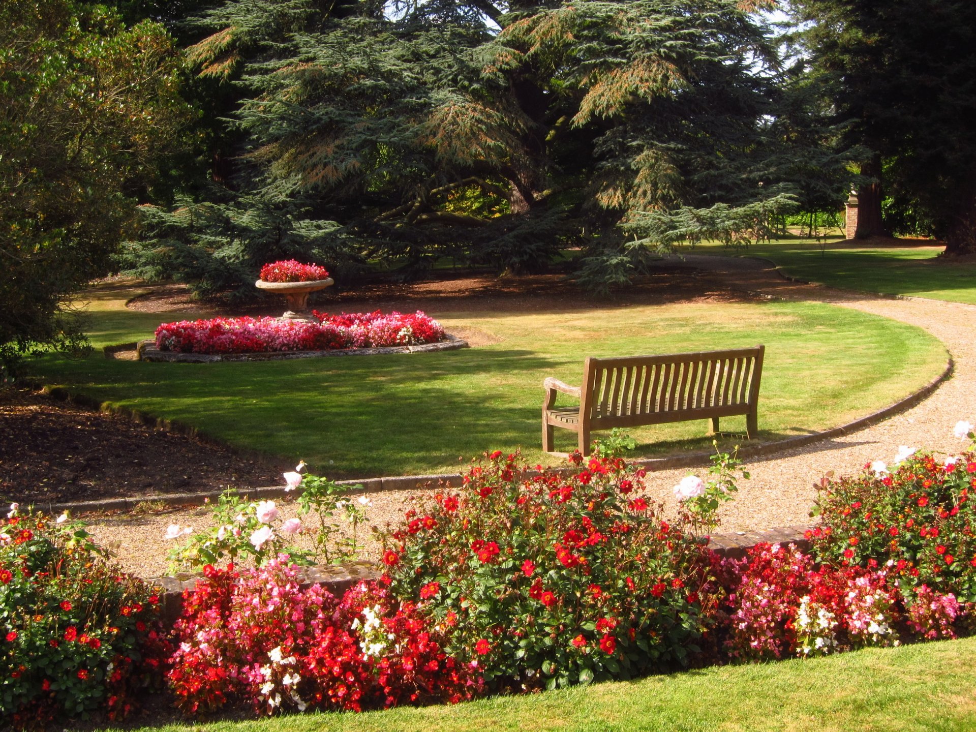 upplies england beale arboretum barnet bench nature photo