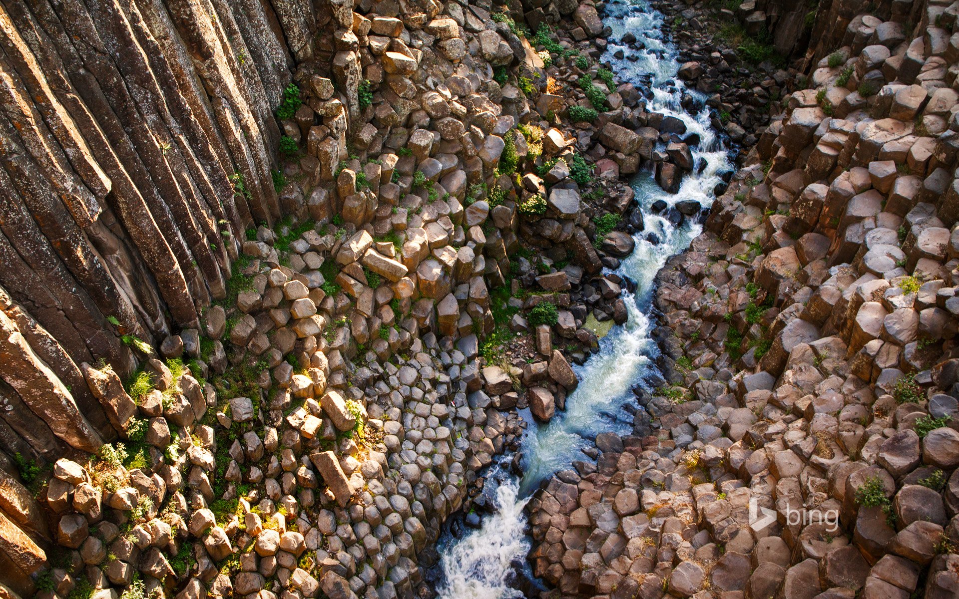 huasca de ocampo hidalgo mexique rivière roches gorge pierres