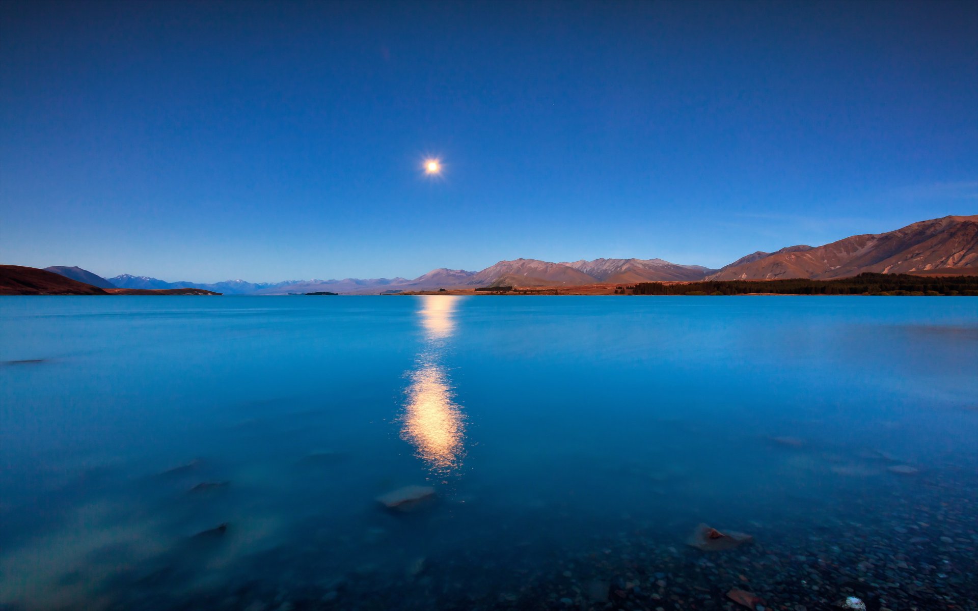 lago cielo paesaggio