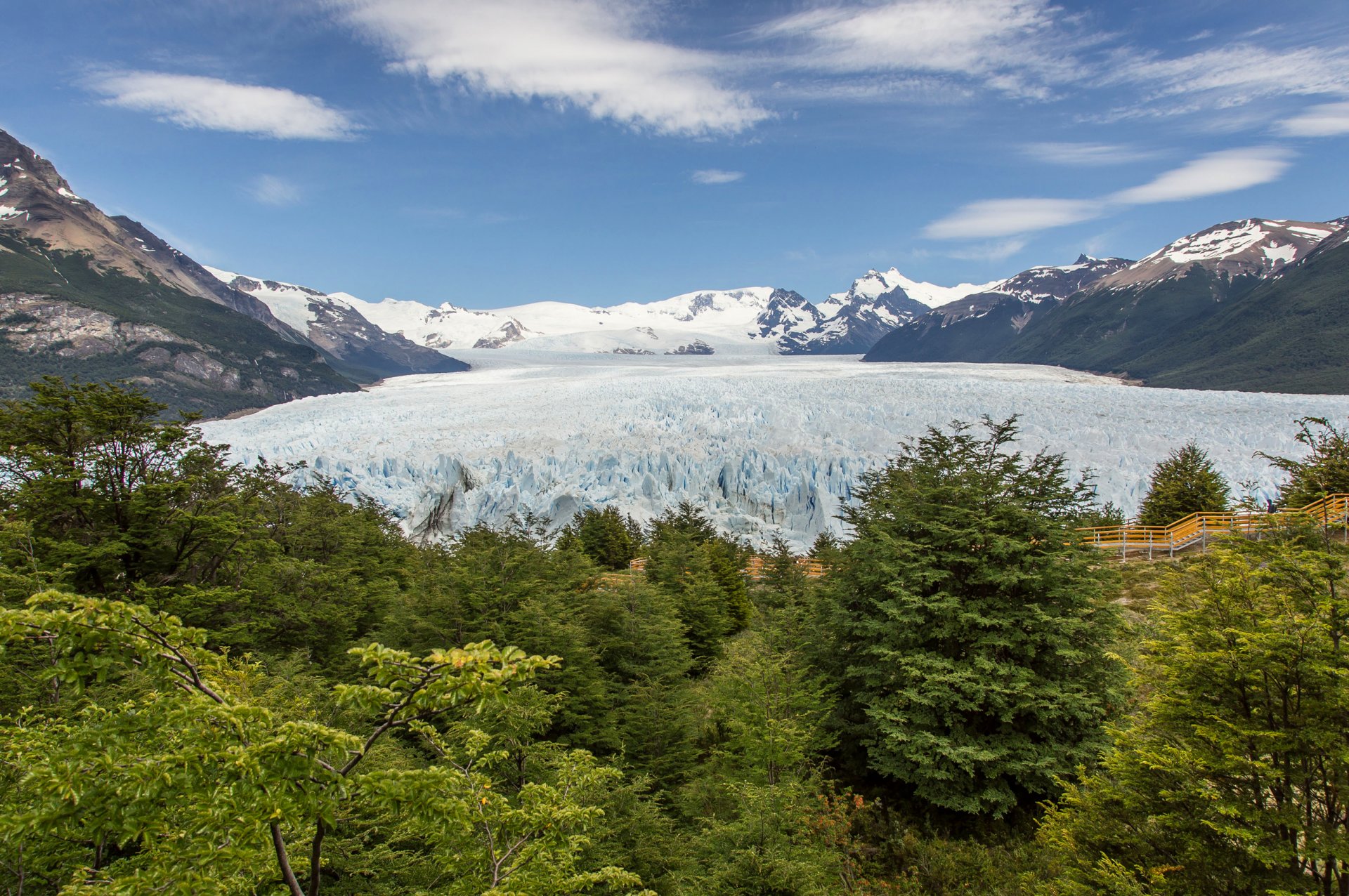 argentinien himmel wolken berge bäume gletscher landschaft eis schnee