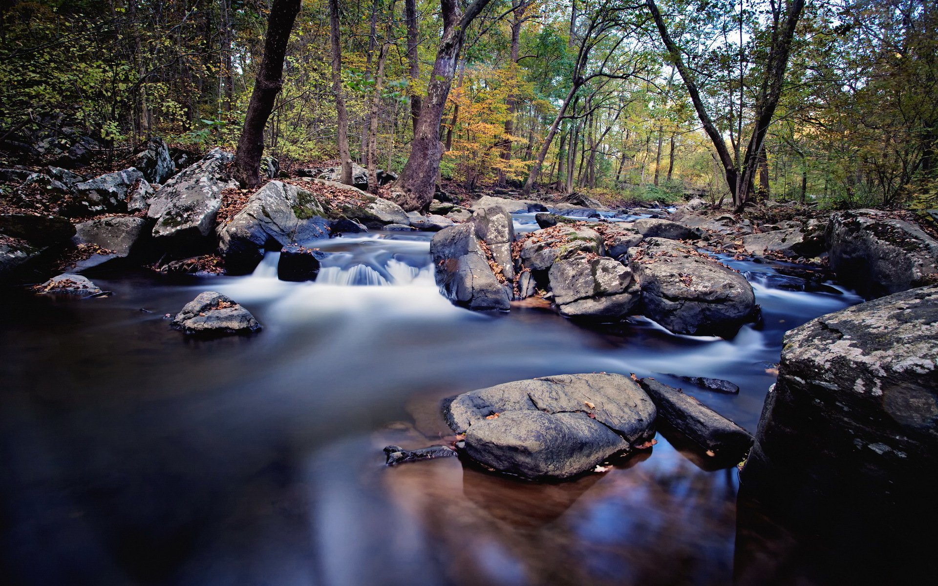 river stones nature landscape