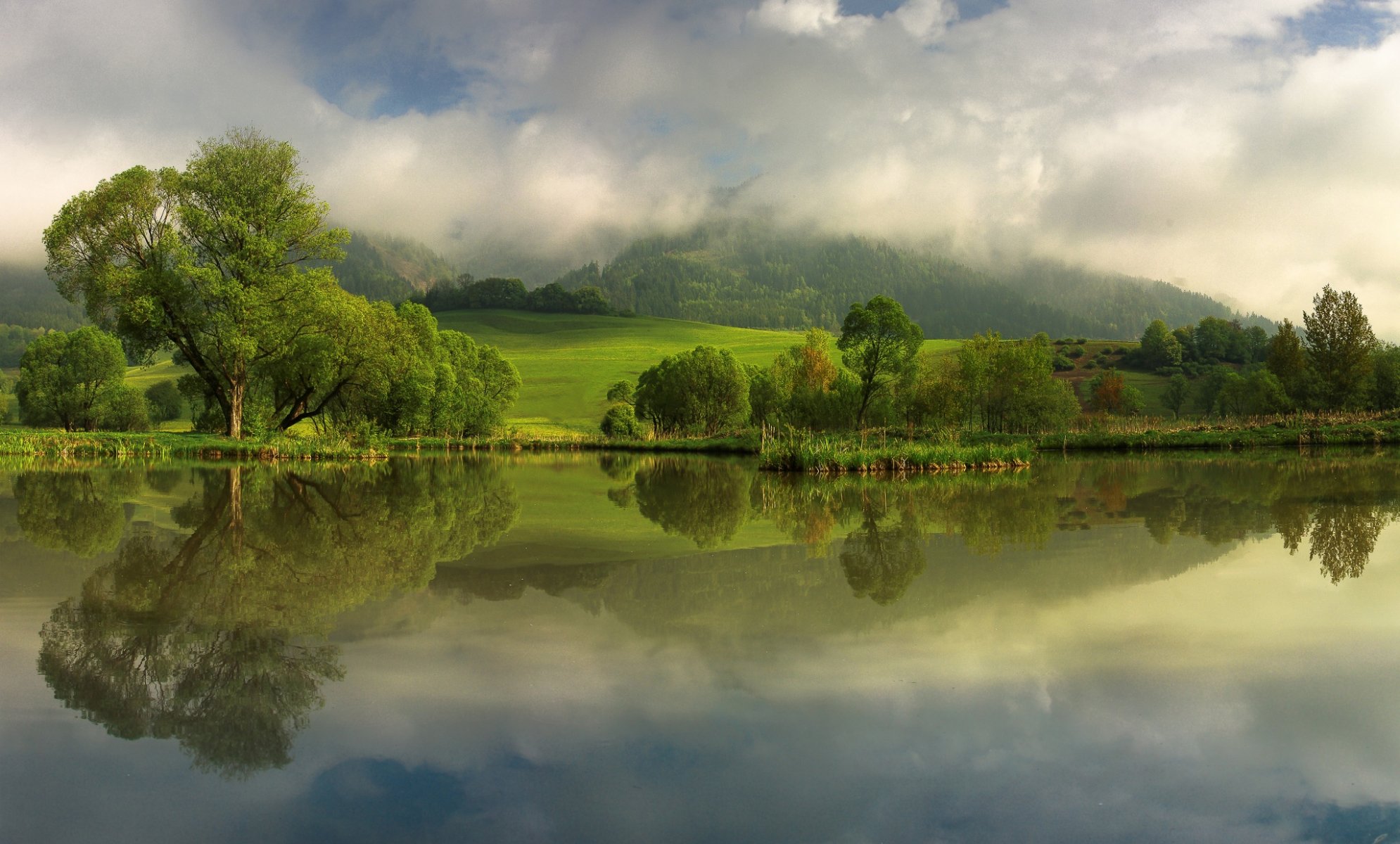 austria rattenberg river spring may