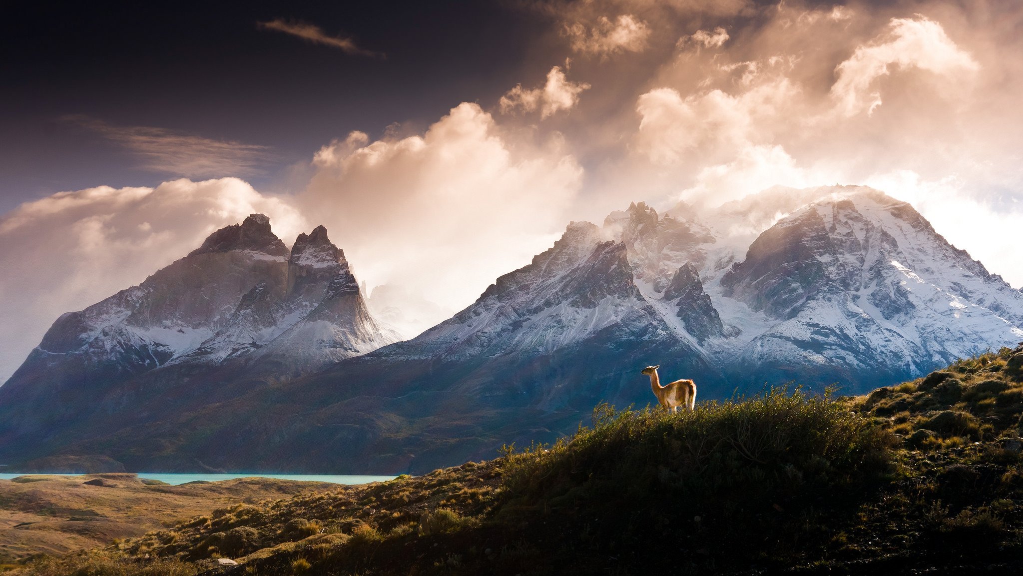 natur berge wolken