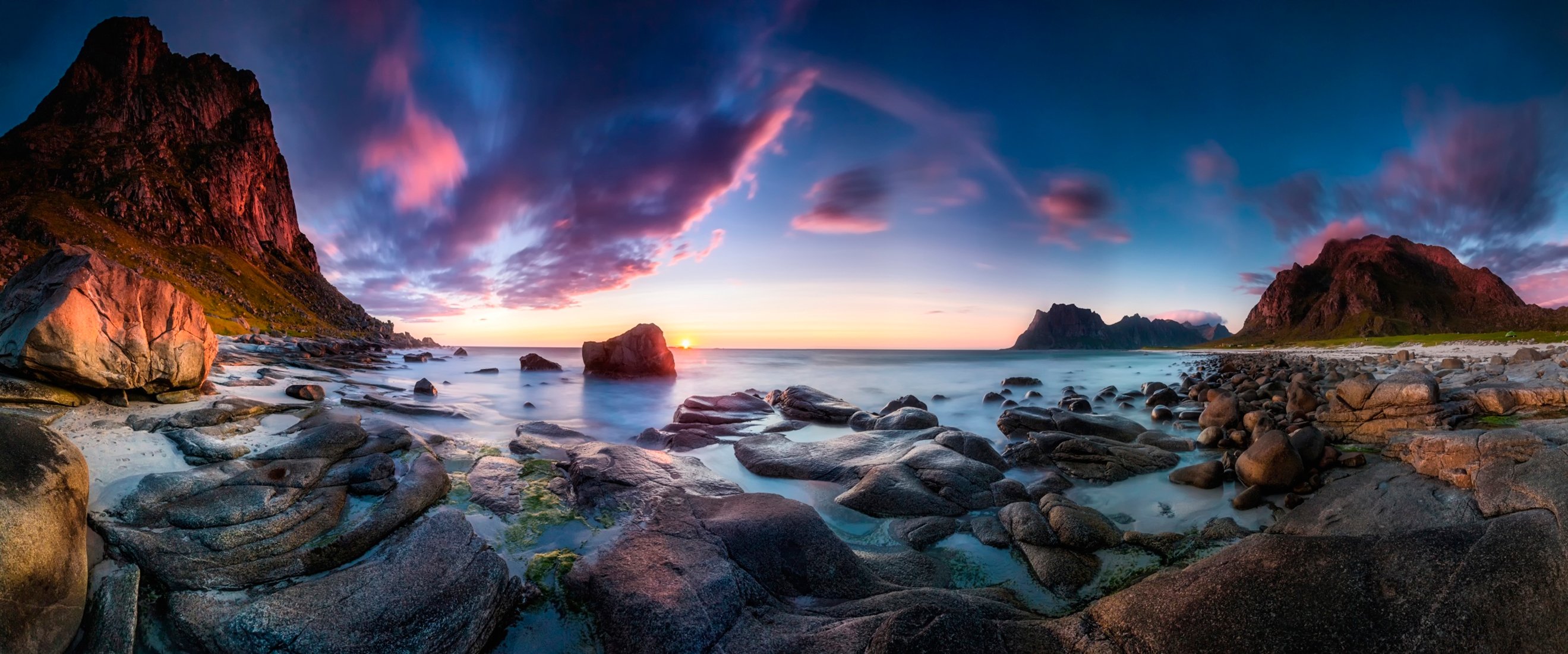 utakleiv norwegen felsen