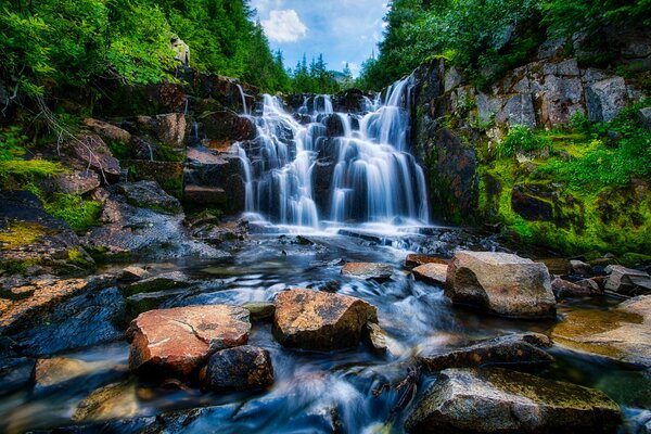 Mount Rainier Falls in den USA