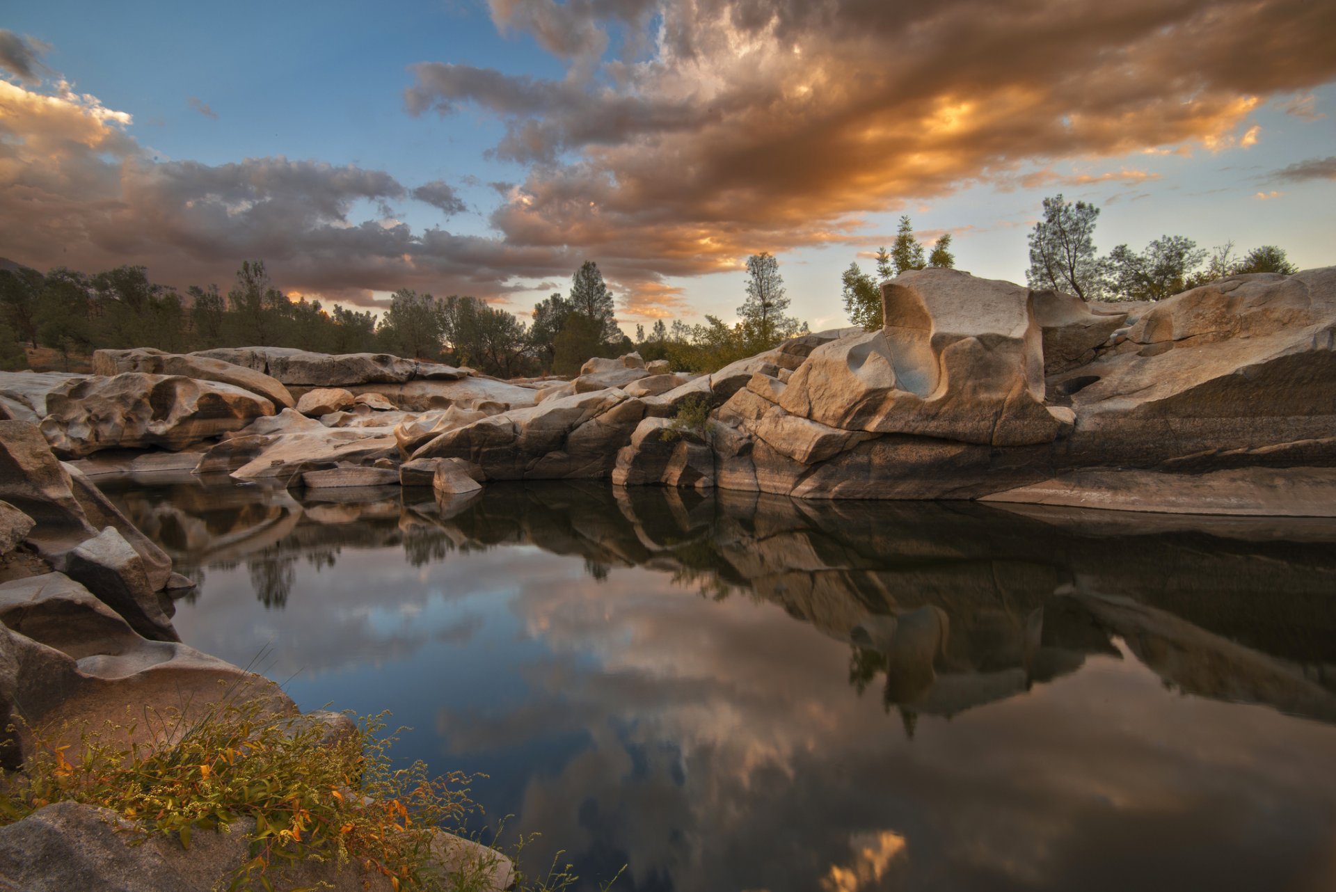 kern river valley usa isabellasee see steine natur