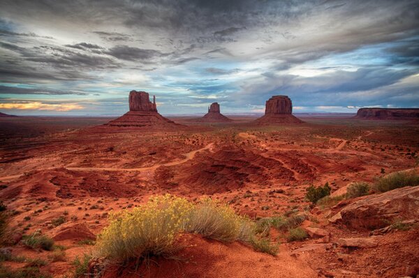 Beau Canyon de montagne aux États-Unis