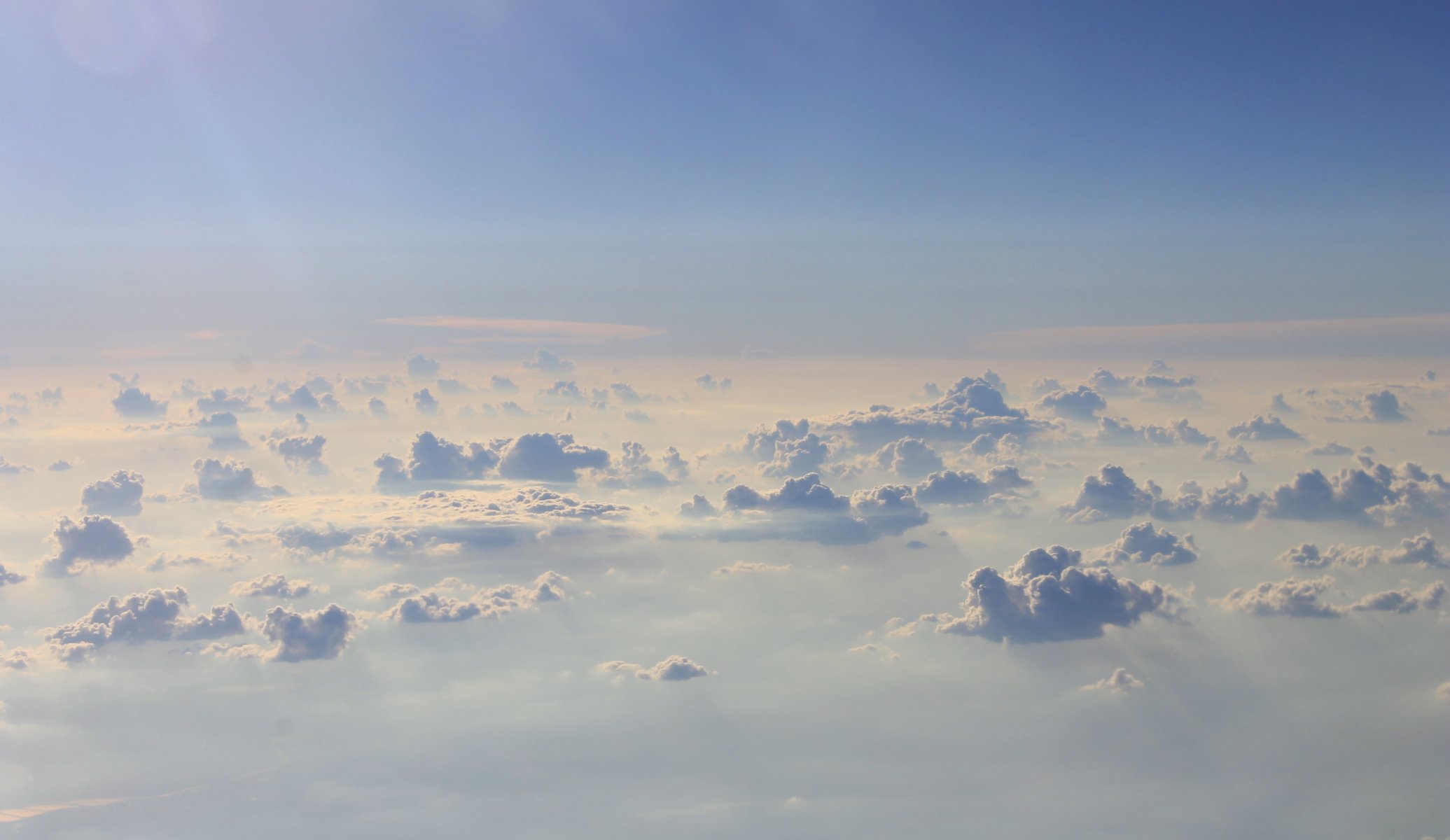 nubes pintura cielo