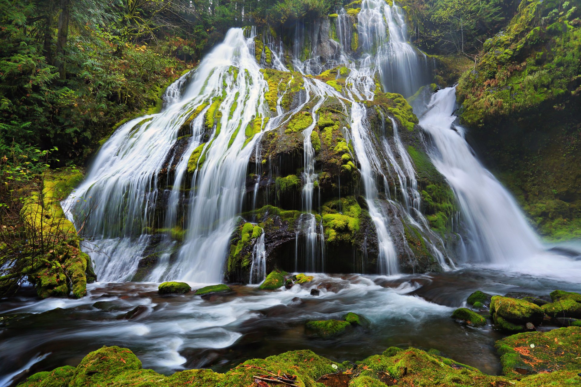 panther creek falls columbia river gorge oregon stones mo