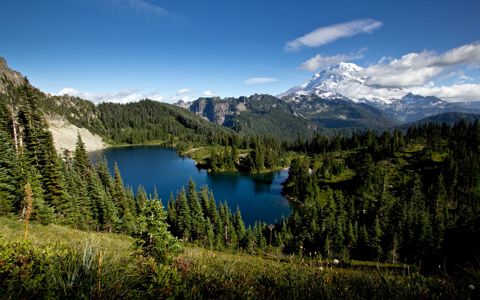 tolmie peak eunice lake mountain nature lake forest