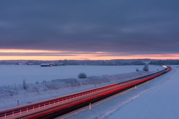 Matin d hiver