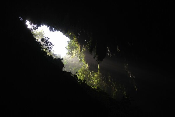 Sunlight through the gorge