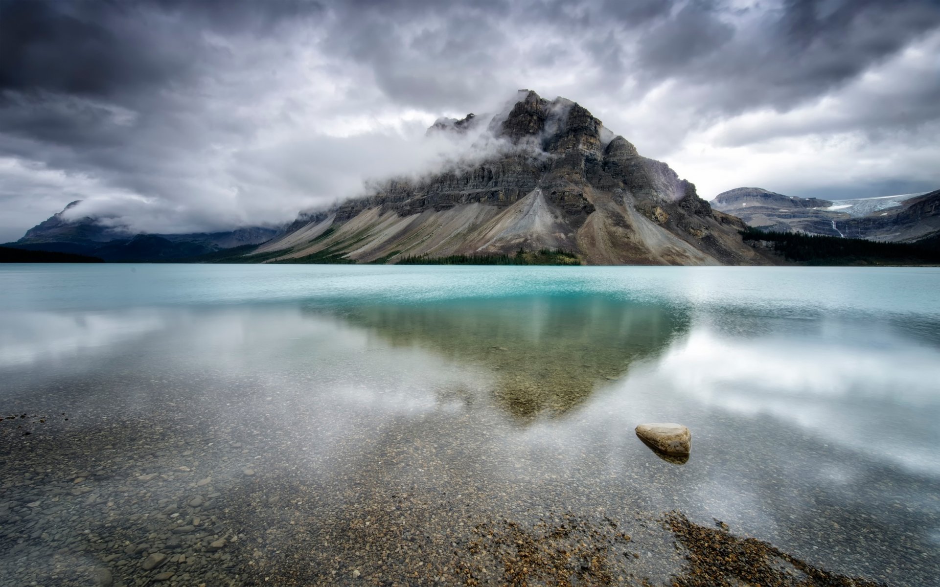 lac arc montagne lac