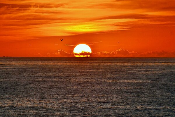 Sonnenuntergang ist kein Meer