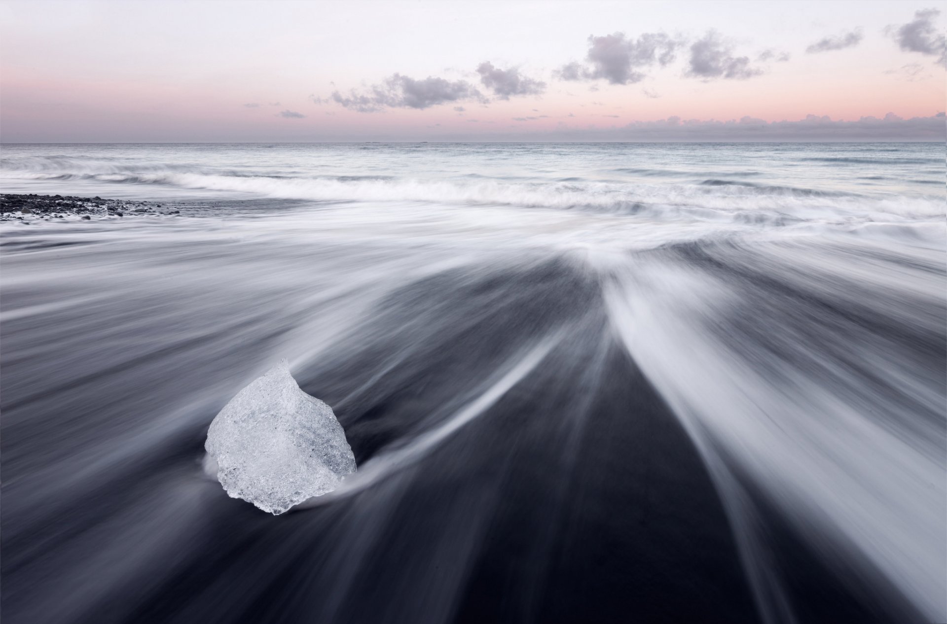 islandia morze plaża