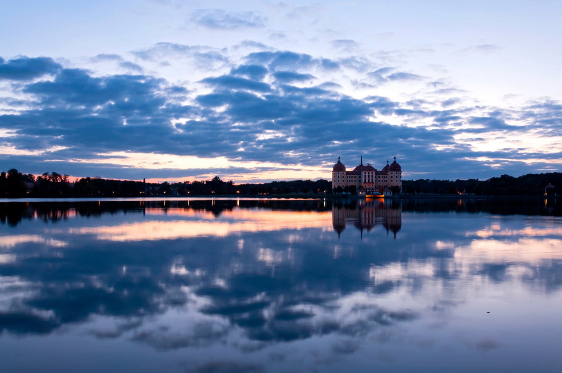 deutschland schloss moritzburg ansicht