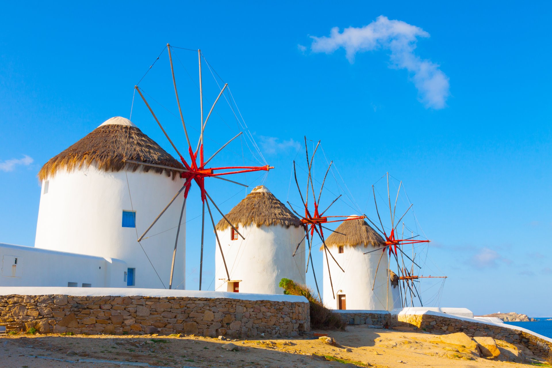 nature paysage ciel grèce santorin