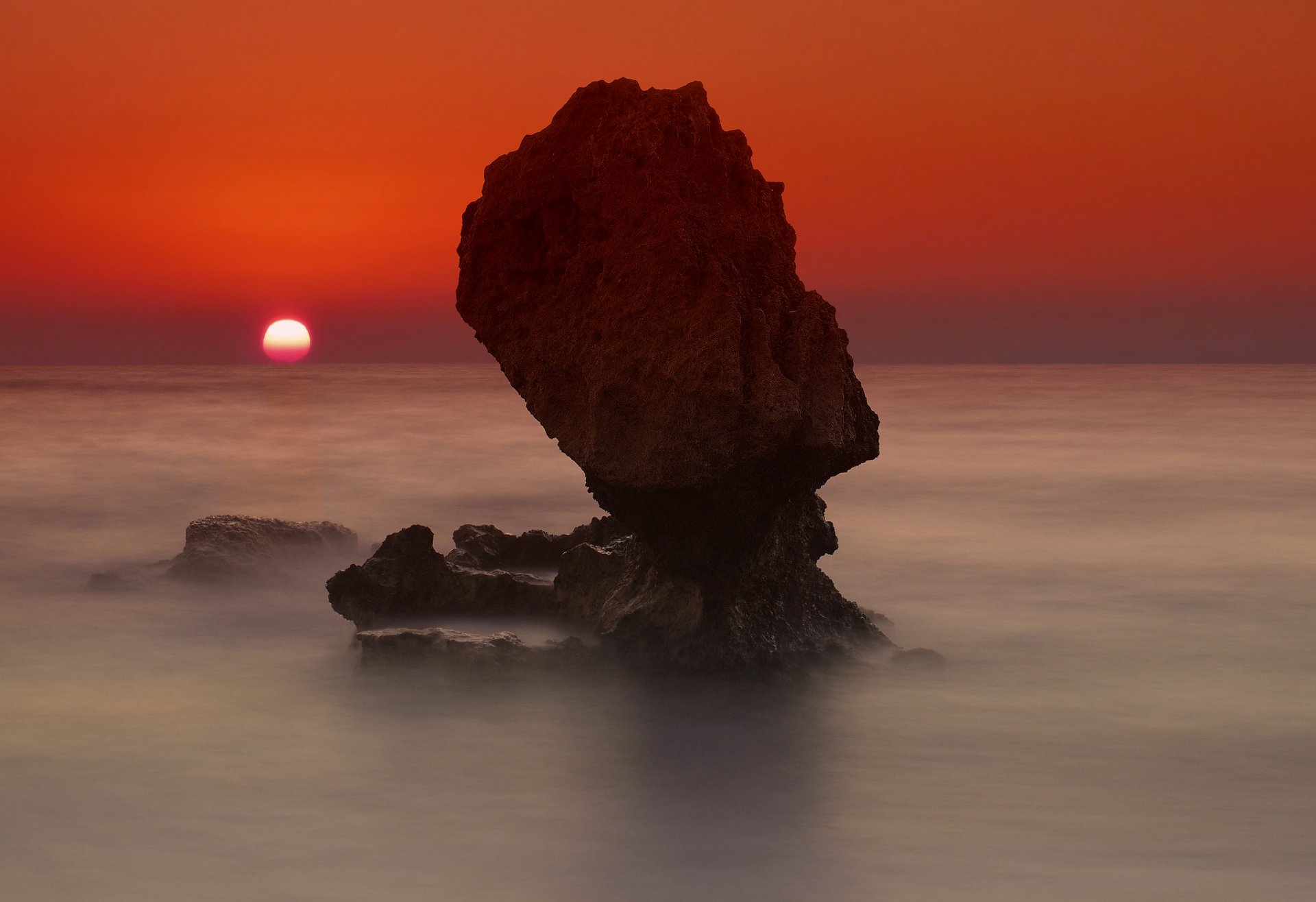 griechenland rhodos sonnenuntergang