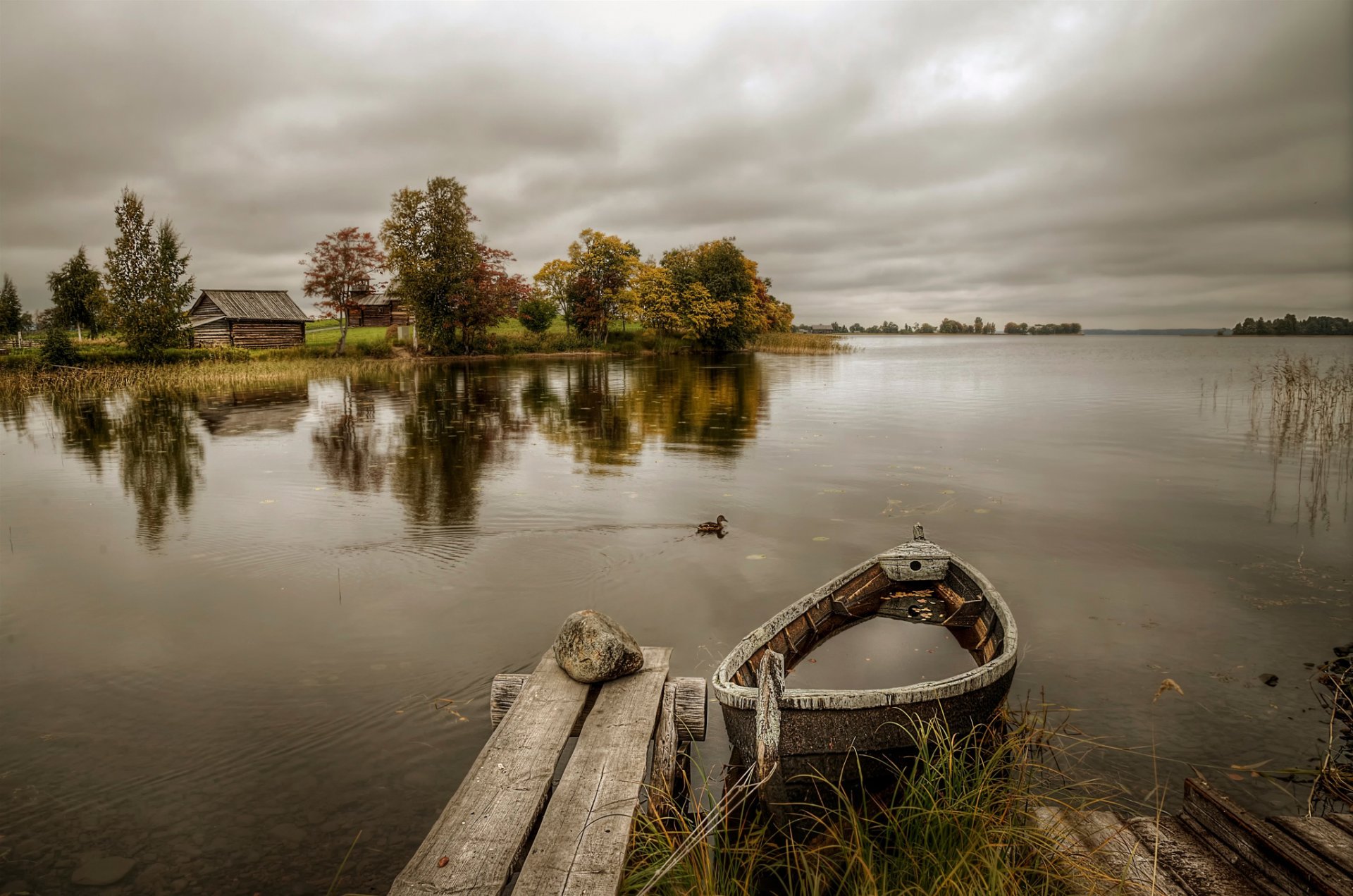 karelia kizhi łódź