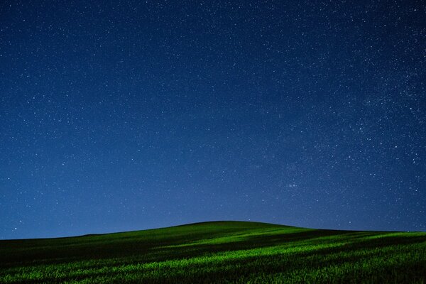 Sternennacht auf dem Feld