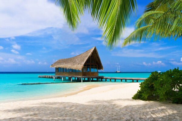 Casa accogliente alle Maldive